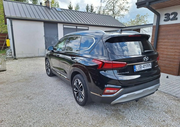 Hyundai Santa Fe cena 143000 przebieg: 45000, rok produkcji 2020 z Lublin małe 407